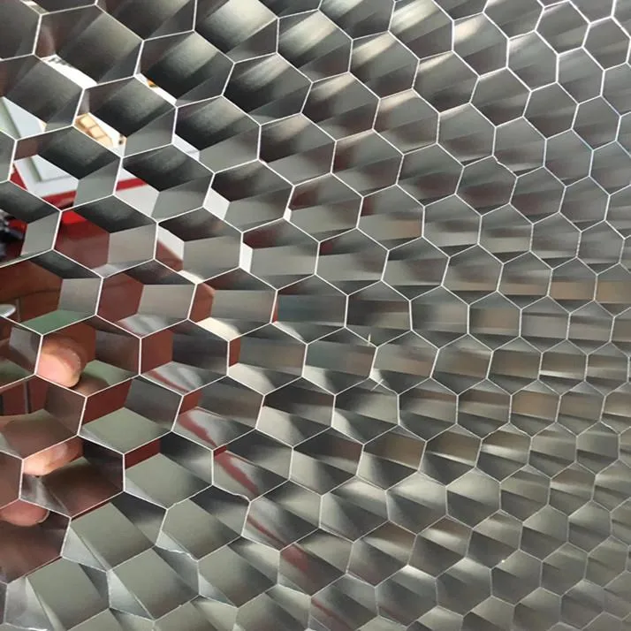 Fireproof lagani 3003/5052 kojem legure aluminija Saće jezgre